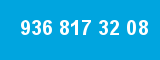 936 817 32 08 936 817 32 08